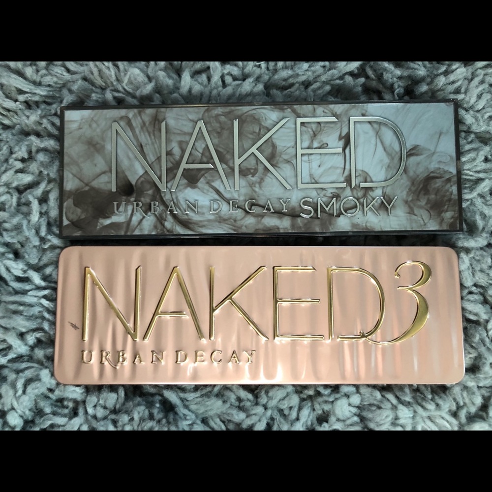 BOTH urban decay 3 & smoky palette✨